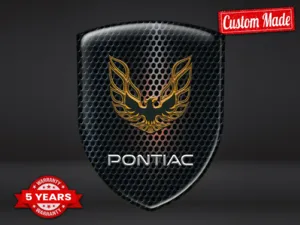 Pontiac Pegatinas Auto Grandes Resistentes Alta Calidad Profesional